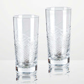 Z1872 Long drink Large Clear Set of 2